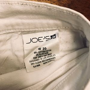Joe's Jeans Shorts - Joes jeans white denim cutoff shorts Joe's Jeans Shorts - Joes jeans white denim cutoff shorts